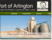 Tablet Screenshot of portofarlington.com